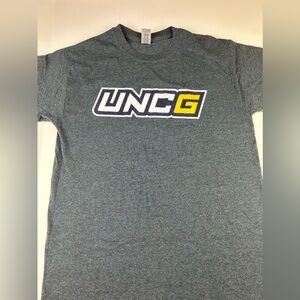 Navy/Dark Gray UNCG Unisex T-Shirt